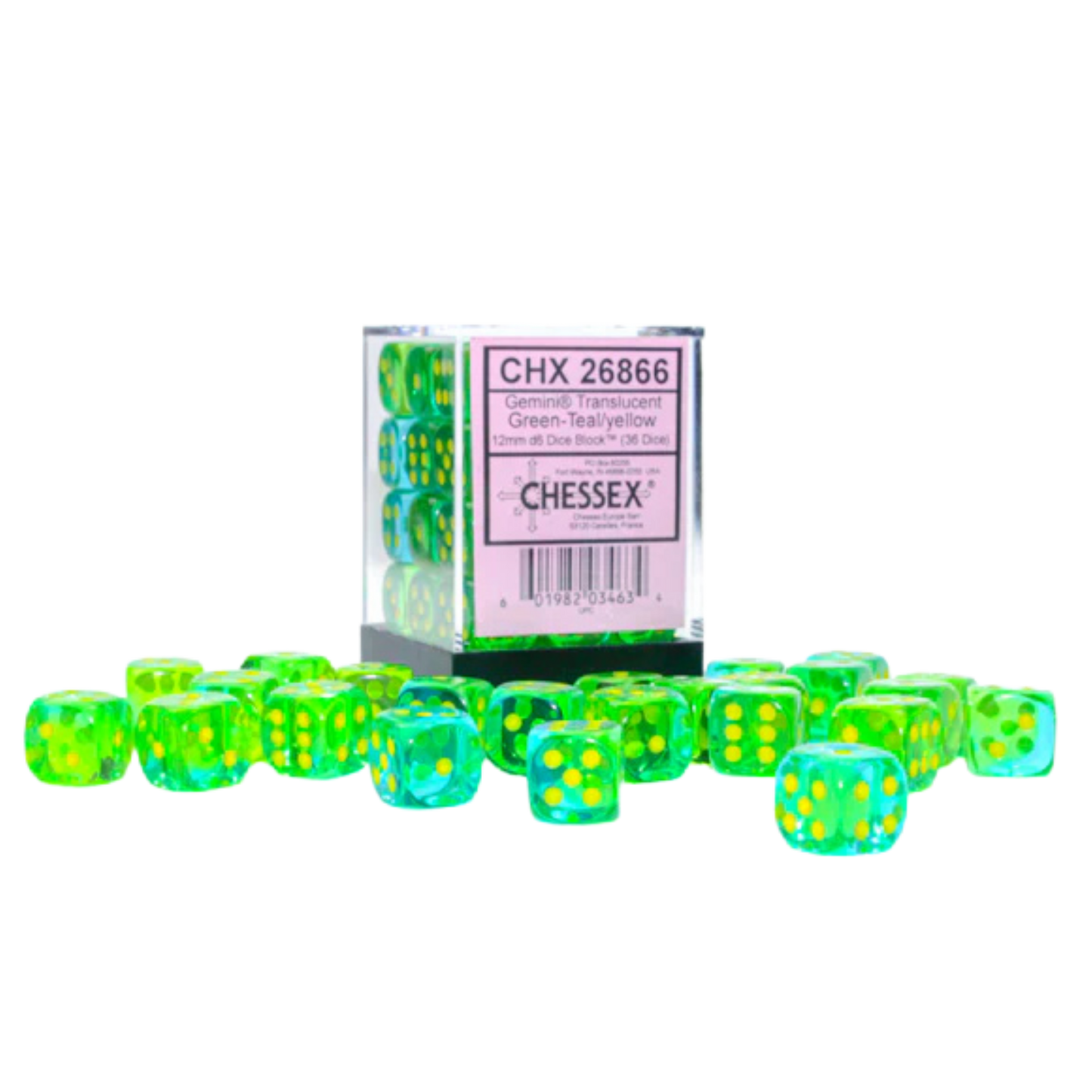 Chessex Gemini Polyedrisch Würfel