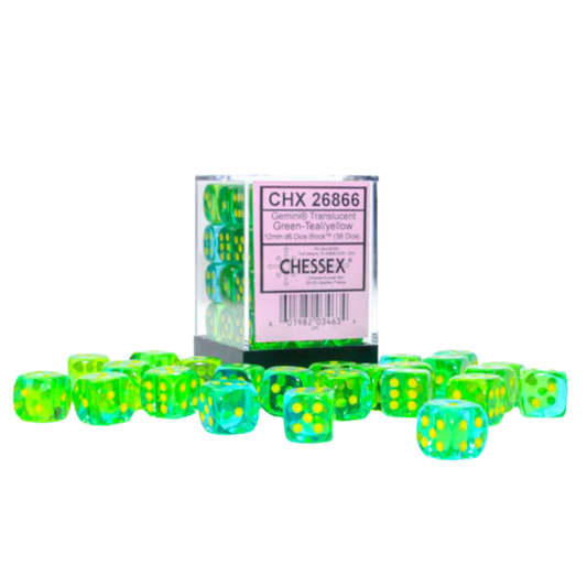 Chessex Gemini Polyedrisch Würfel