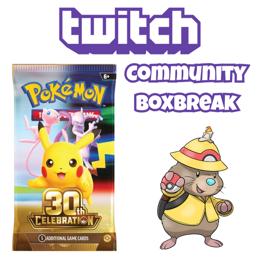 POKÉMON -  30th Celebration - Community Boxbreak (MAX 2/EN)