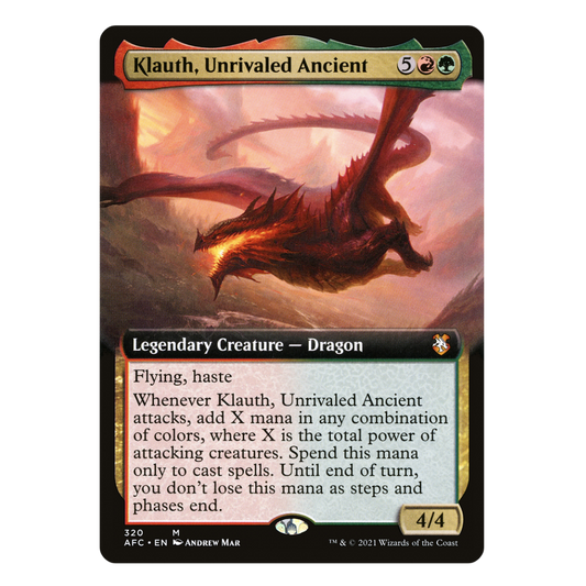 MTG - Adventures in the Forgotten Realms - Klauth Unrivaled Ancient