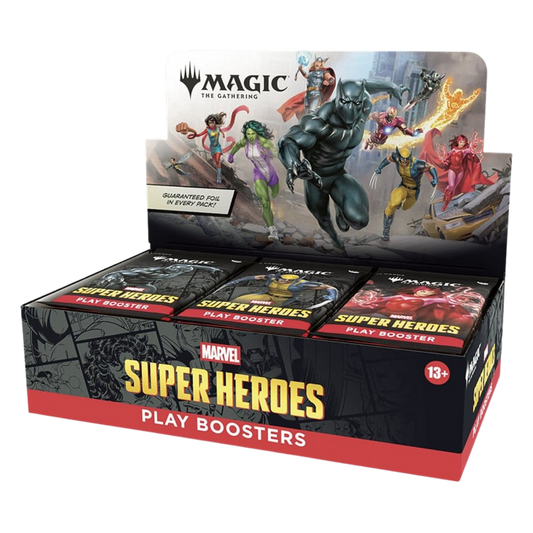 Magic the Gathering: Marvel Super Heroes - Play Booster Display