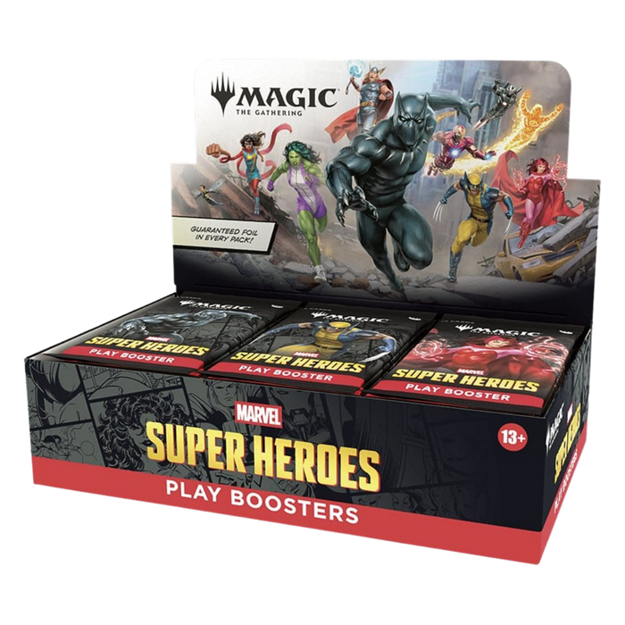 Magic the Gathering: Marvel Super Heroes - Play Booster Display