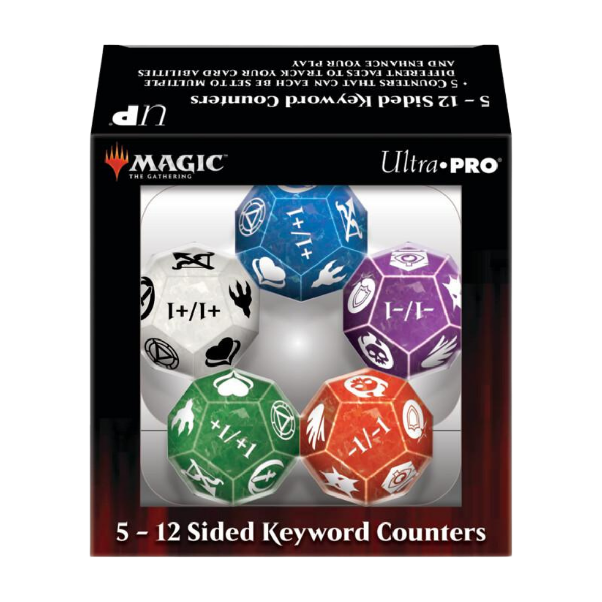 Ultra Pro - 12 Sided Keyword Counters for Magic: The Gathering