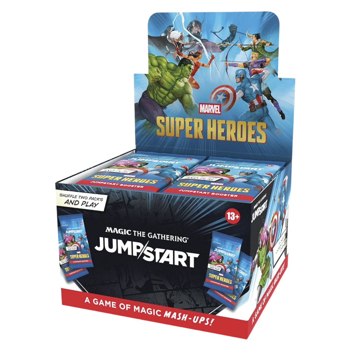 Magic the Gathering: Marvel Super Heroes - Jumpstart Booster Display