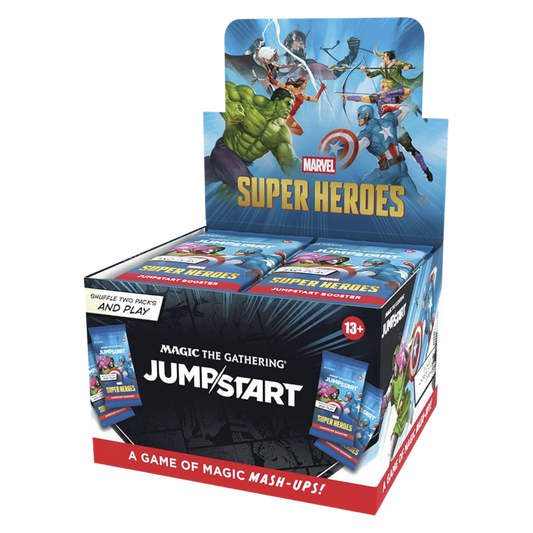 Magic the Gathering: Marvel Super Heroes - Jumpstart Booster Display