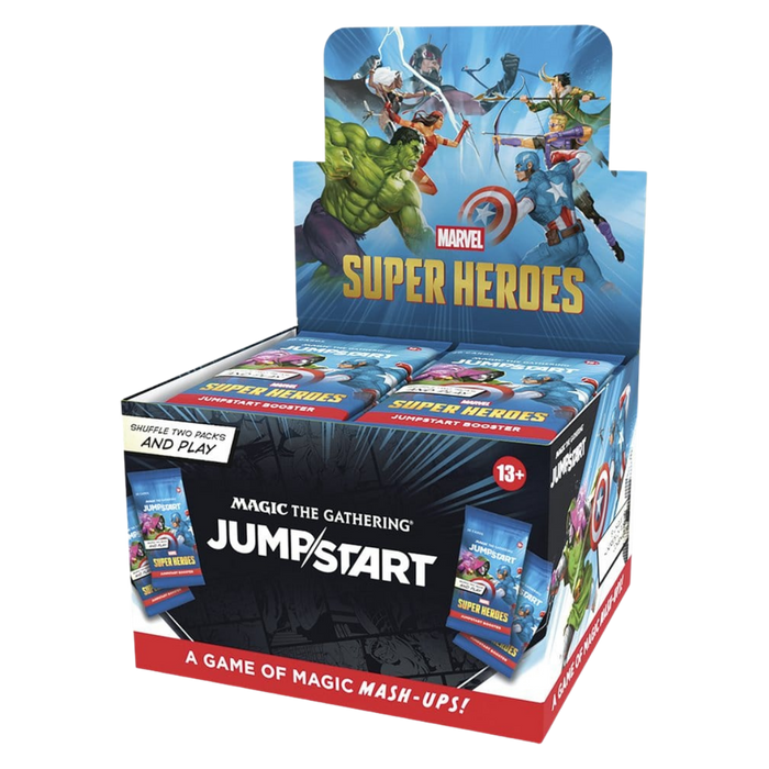 Magic the Gathering: Marvel Super Heroes - Jumpstart Booster Display
