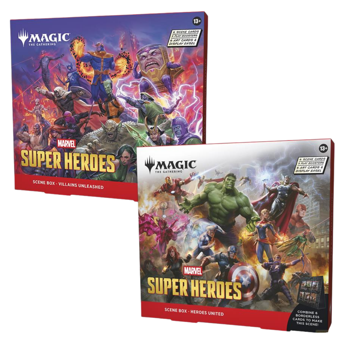 Magic the Gathering: Marvel Super Heroes - Scene Box Set (2 Pieces)