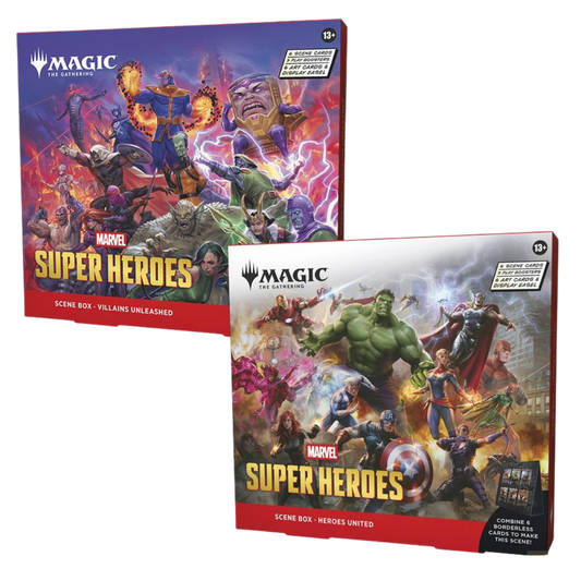 Magic the Gathering: Marvel Super Heroes - Scene Box Set (2 Pieces)