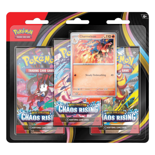 Pokémon TCG: ME04 Chaos Rising - Three Pack Blister