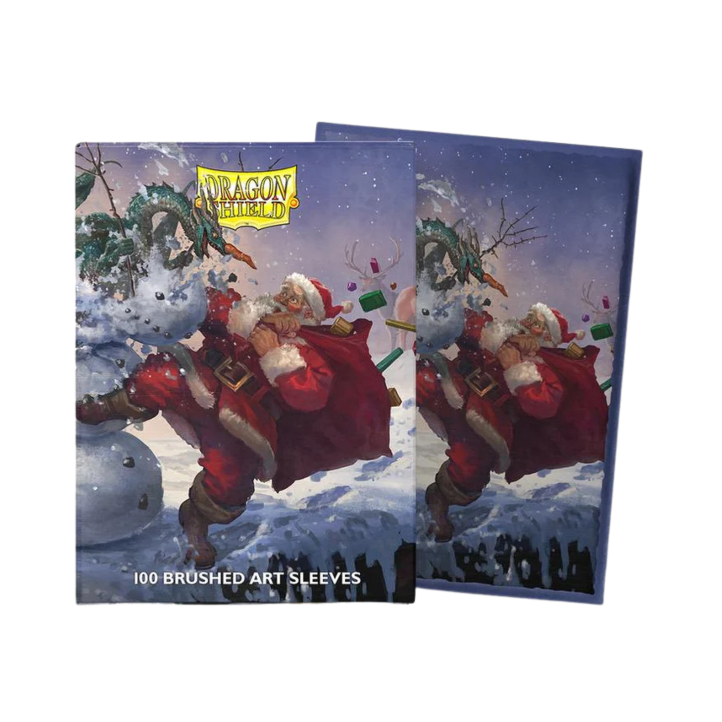 Dragon Shield: 100 Brushed Art Sleeves – Christmas 2025 (Standard Size)
