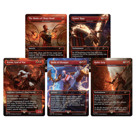 Magic The Gathering: Secret Lair - God of War - Greek