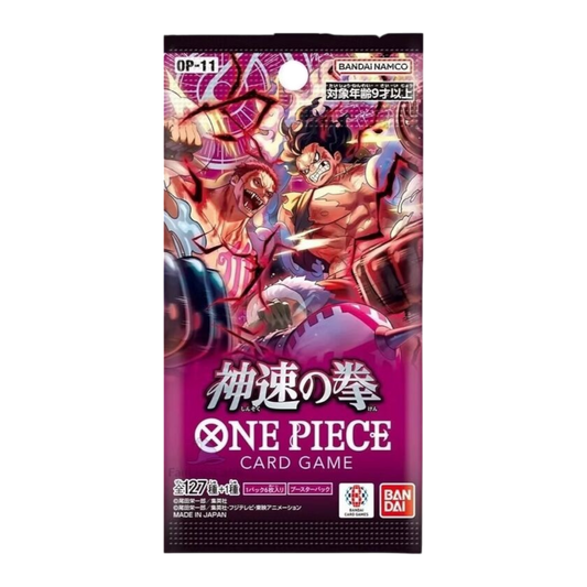 One Piece Card Game - A Fist of Divine Speed Booster (OP11) - JPN