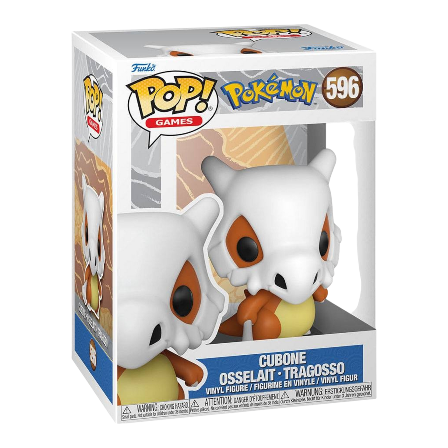 Pokemon POP! Games Vinyl Figur Cubone (EMEA) 9 cm
