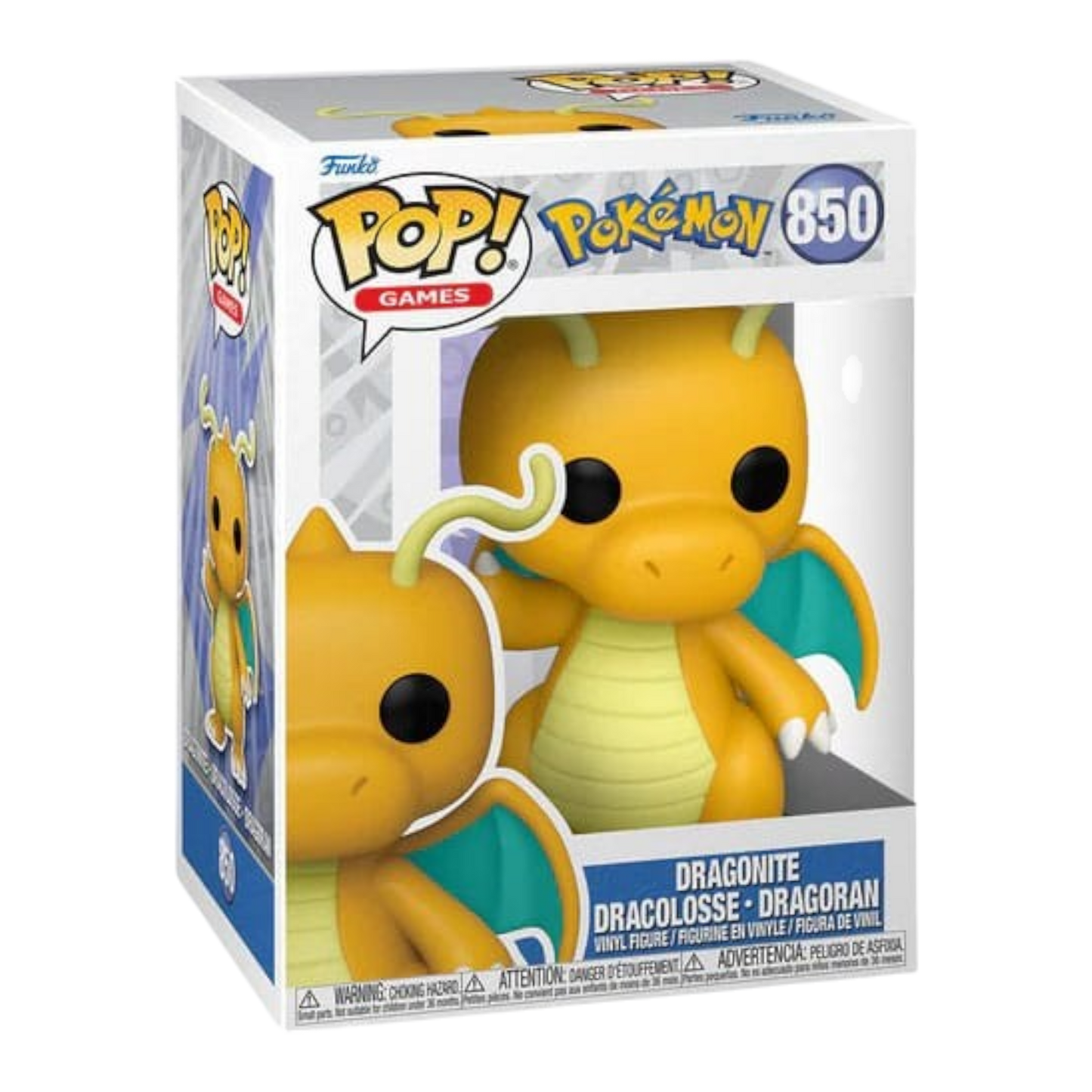 Pokemon POP! Games Vinyl Figur Dragonite(EMEA) 9 cm
