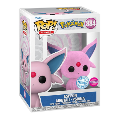 Pokemon POP! Games Vinyl Figur Flocked Espeon 9 cm