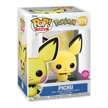 Pokemon POP! Games Vinyl Figur Flocked Pichu *Exclusive Version* 9 cm
