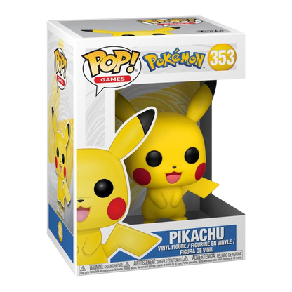 Pokemon POP! Games Vinyl Figur Pikachu 9 cm