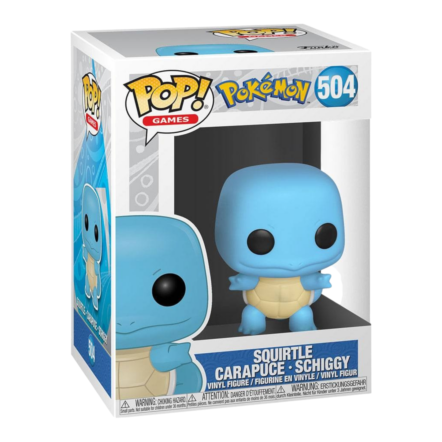 Pokemon POP! Games Vinyl Figur Squirtle (EMEA) 9 cm
