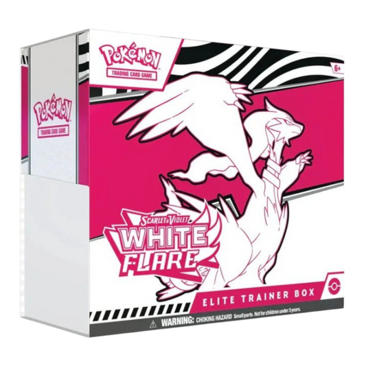 Scarlet & Violet White Flare Elite Trainer Box (Englisch)