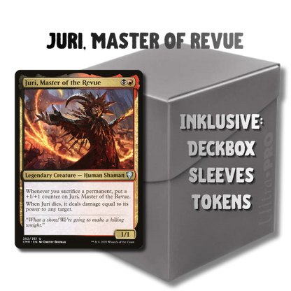 Commander-Deck: Juri, Master of the Revue