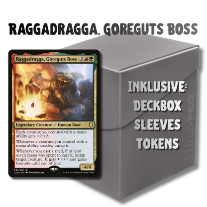 Commander Deck - Raggadragga, Goreguts Boss