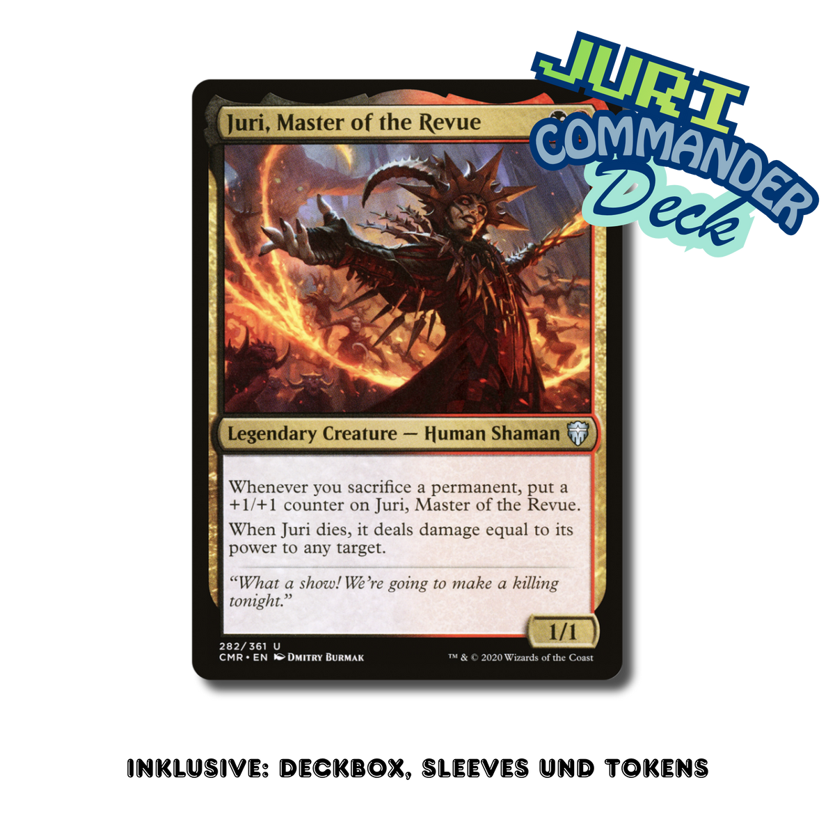 Commander-Deck: Juri, Master of the Revue