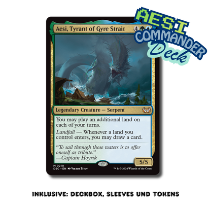 Commander-Deck: AESI, Tyrant of Gyre Strait