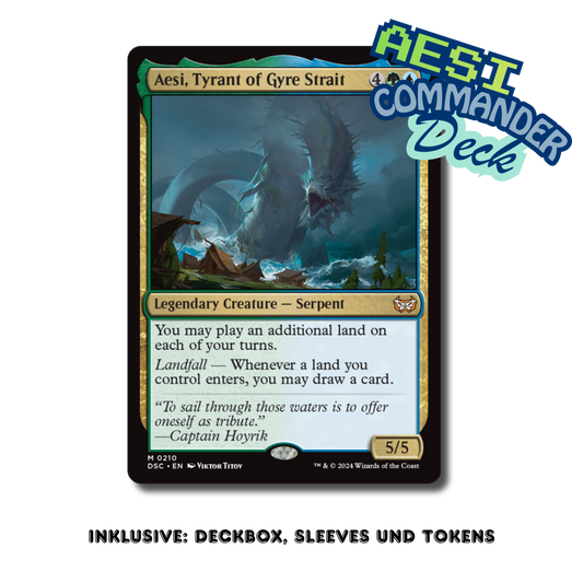 Commander-Deck: AESI, Tyrant of Gyre Strait