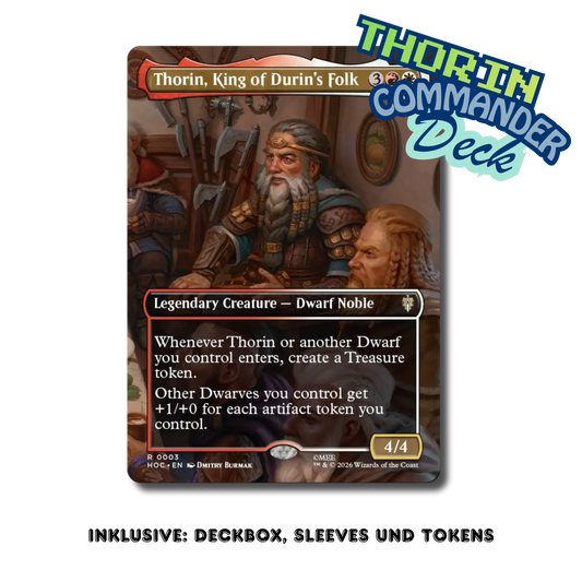 Commander-Deck: Thorin, King of Dunrin´s Folk