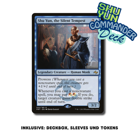 Commander-Deck: Shu Yun, the Silent Tempest