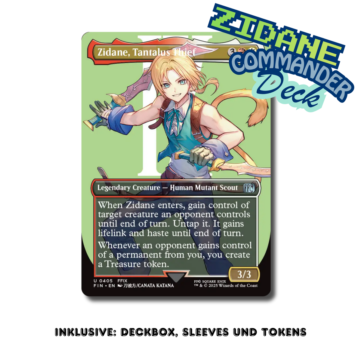 Commander-Deck: Zidane, Tantalus Thief