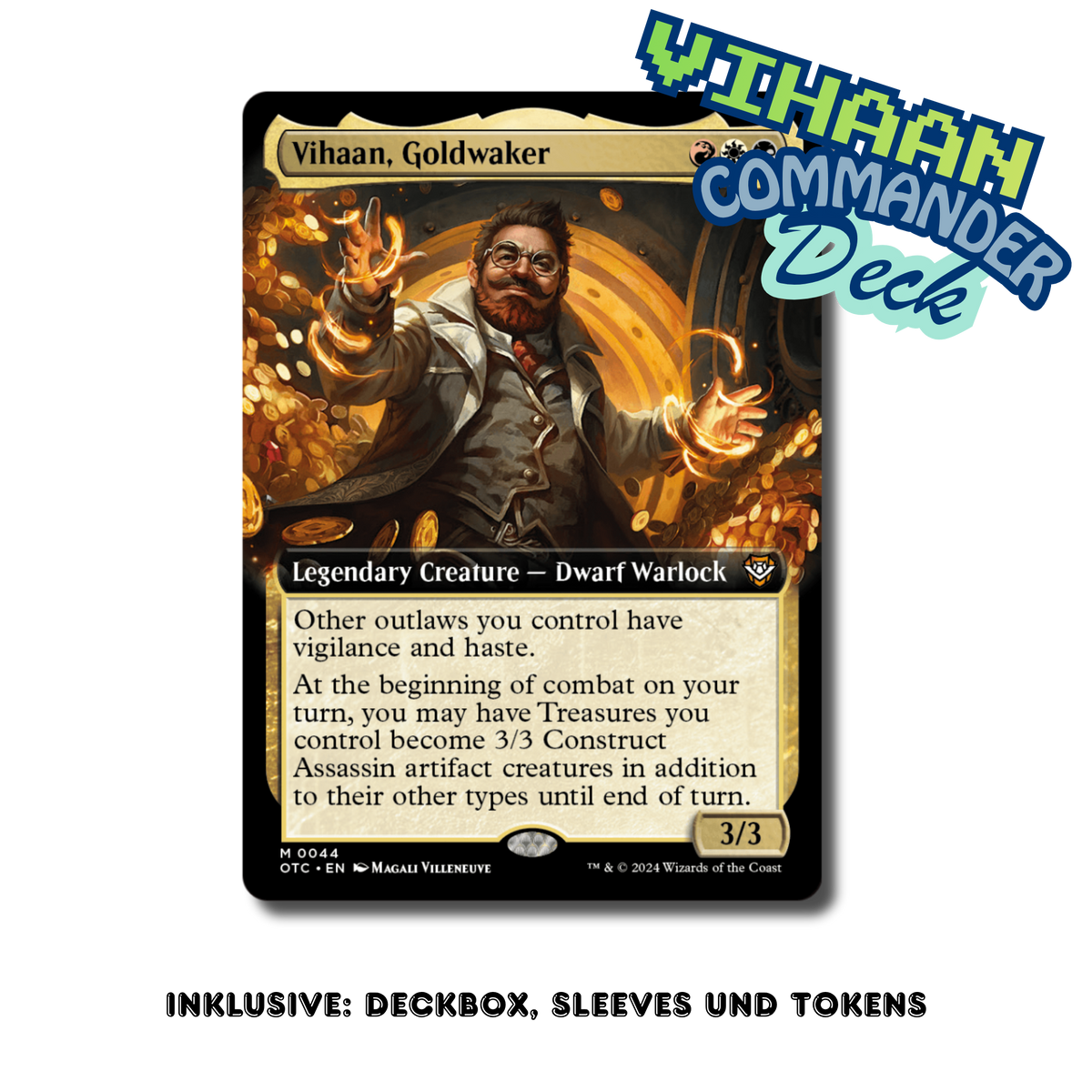 Commander-Deck: VIHAAN, GOLDWAKER