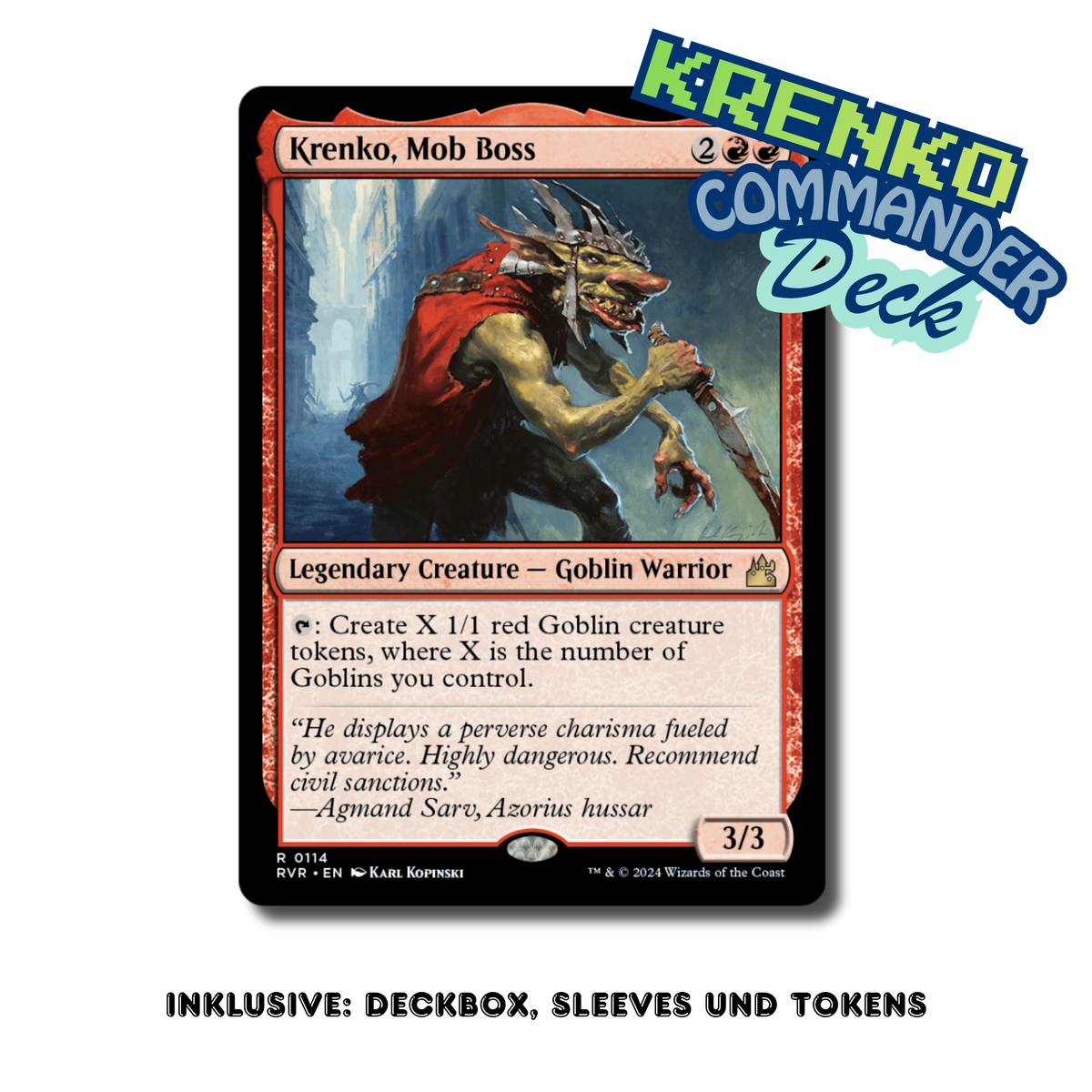 Commander-Deck: Krenko, Mob Boss