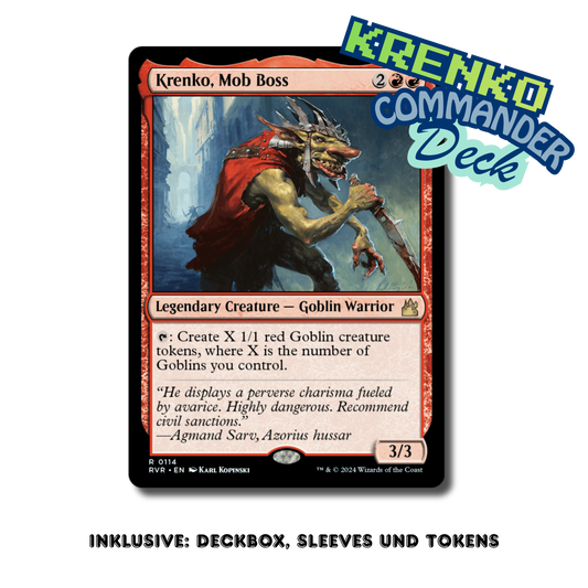 Commander-Deck: Krenko, Mob Boss