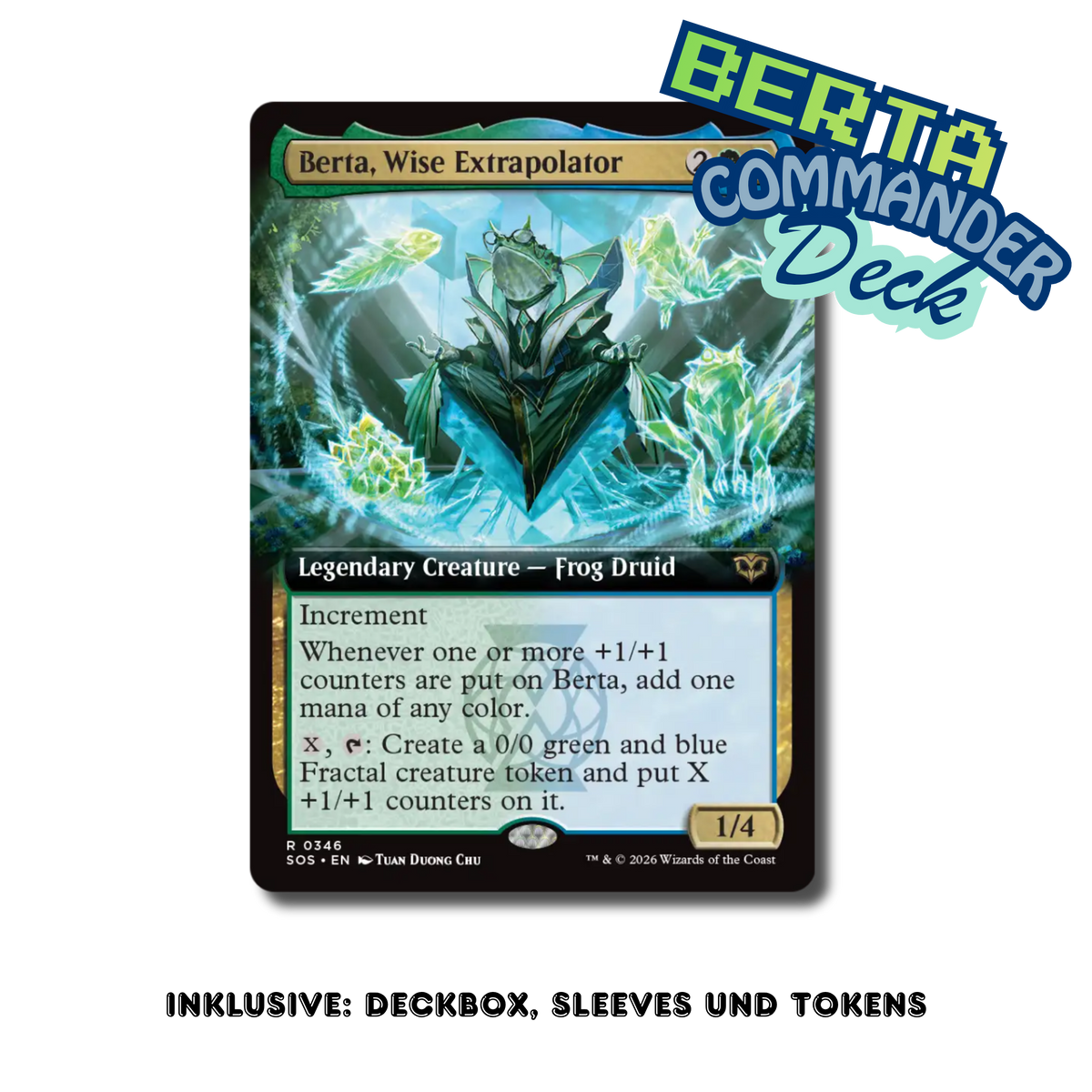 Commander-Deck: Berta, Wise Extrapolator