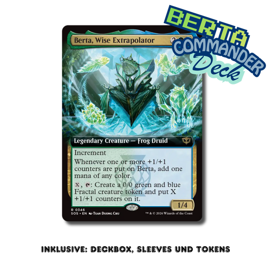 Commander-Deck: Berta, Wise Extrapolator