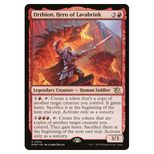 MTG - Orthion, Hero of Lavabrink - March of the Machine (EN)