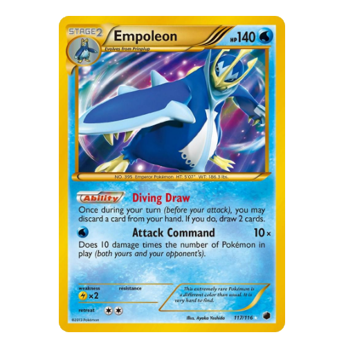 POKEMON - Empoleon - Plazma Freeze (EN)
