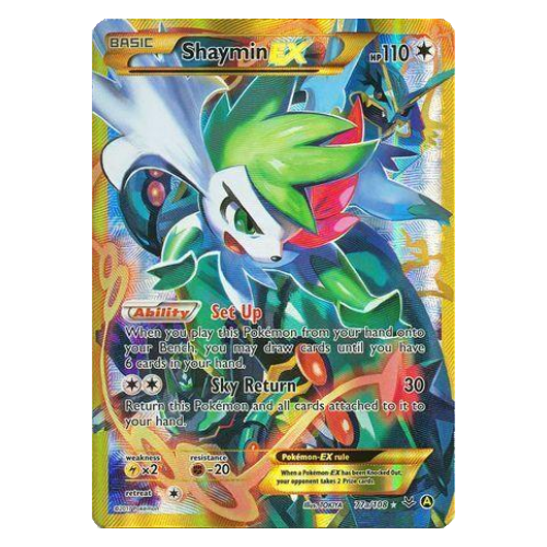 POKEMON - Shaymin EX - 77a (EN)