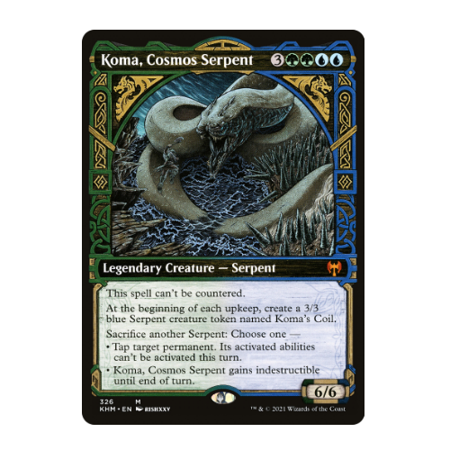 MTG - Koma, Cosmos Serpent - Kaldheim (EN)