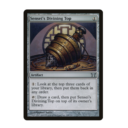 MTG - Sensei's Divining Top - Champions Of Kamigawa (EN)
