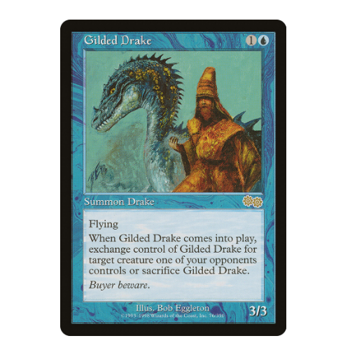 MTG - Gilded Drake - Urza´s Saga (EN)