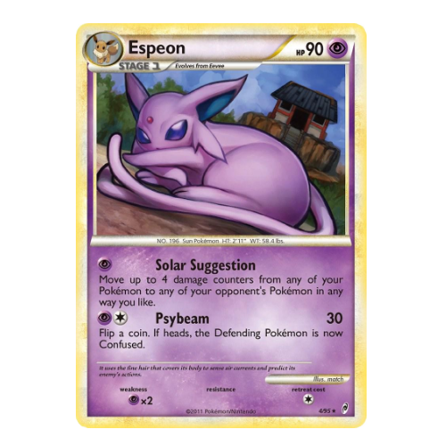 POKEMON - Espeon FOIL - 4 (DE)