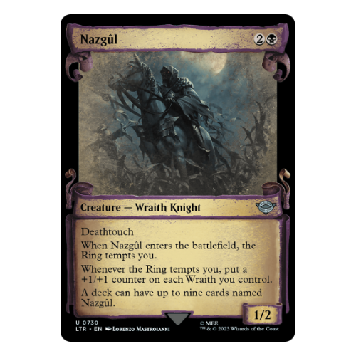 MTG - Nazgul FOIL - 0730 LotR (EN)