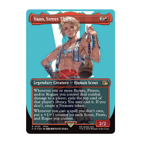 MTG - Vaan, Street Thief - Final Fantasy (DE)