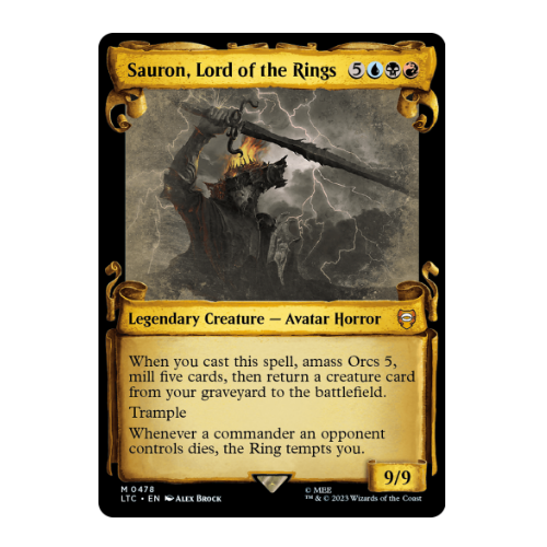 MTG - Sauron, Lord of the Rings - Lord Of The Rings Holiday (EN)