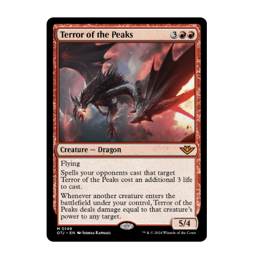 MTG - Terror of the Peaks - Outlaws Of Thunder Junction (EN)