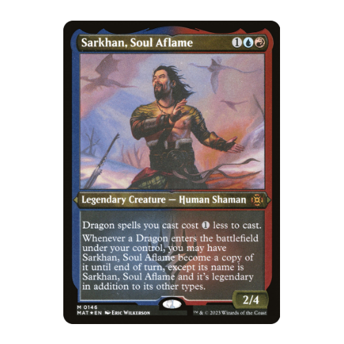 MTG - Sarkhan, Soul Aflame - March Of The Machine, The Aftermath (EN)