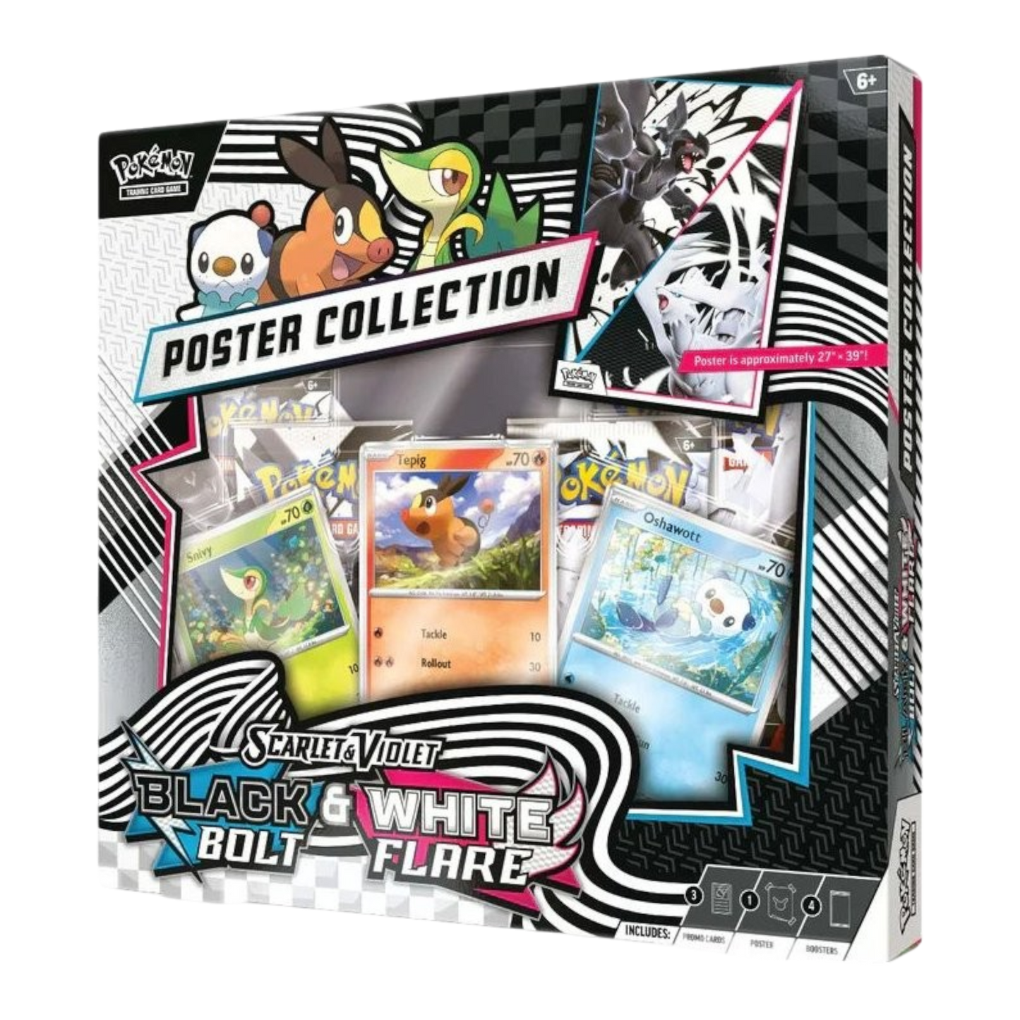 Scarlet & Violet Black Bolt & White Flare Poster Collection (englisch)