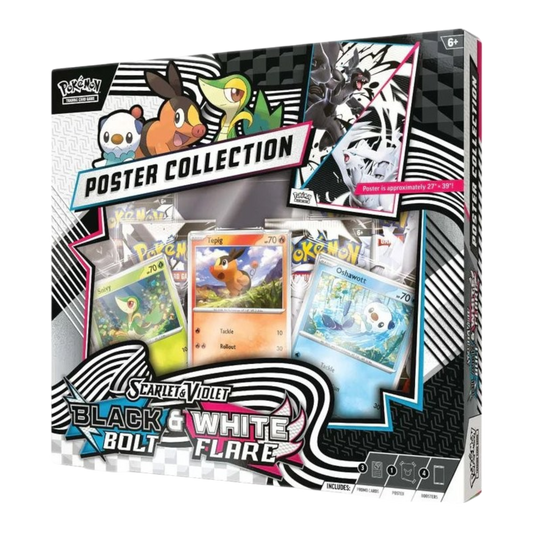 Scarlet & Violet Black Bolt & White Flare Poster Collection (englisch)